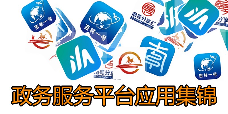政务服务平台应用集锦