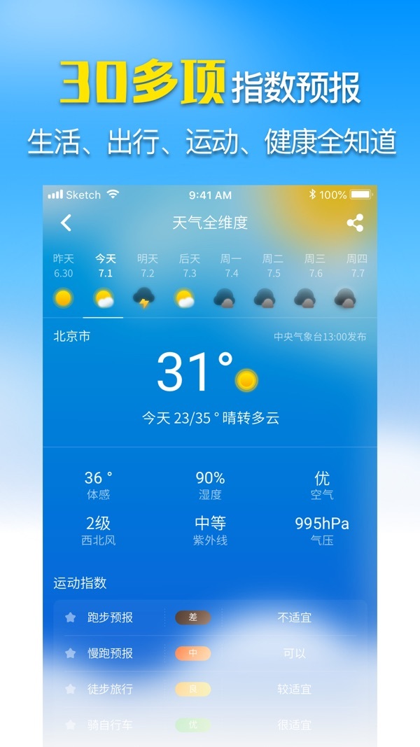 奈斯天气免费版图2