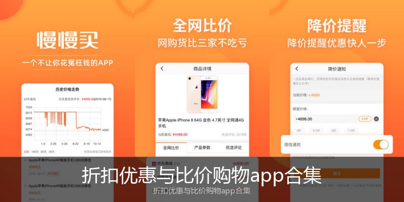 折扣优惠与比价购物app合集
