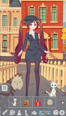 动漫女孩爱打扮图3