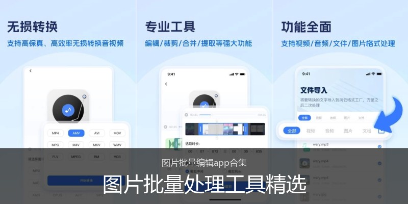 图片批量处理工具精选