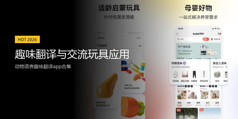 趣味翻译与交流玩具应用