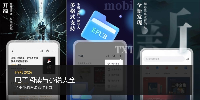 电子阅读与小说大全
