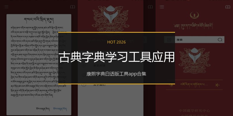 古典字典学习工具应用