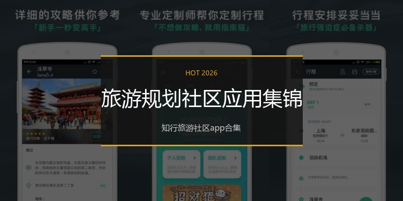 旅游规划社区应用集锦