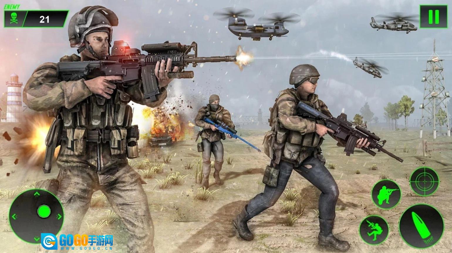 陆军突击队反恐战争图2