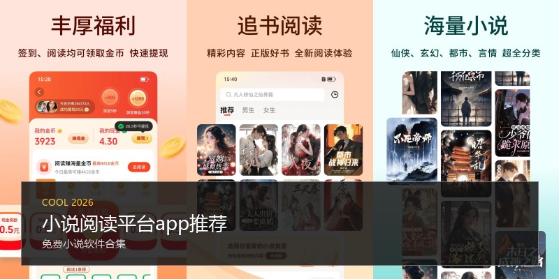 小说阅读平台app推荐