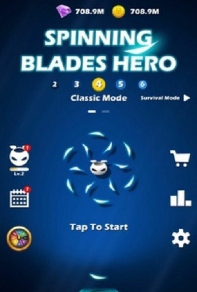 旋转刀片英雄最新版图3