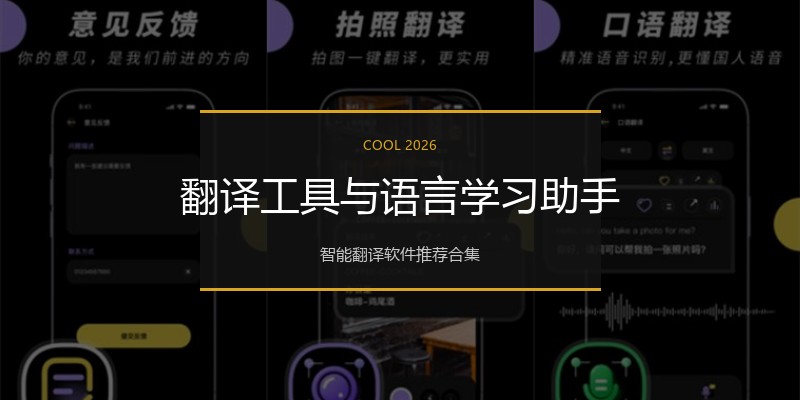 翻译工具与语言学习助手