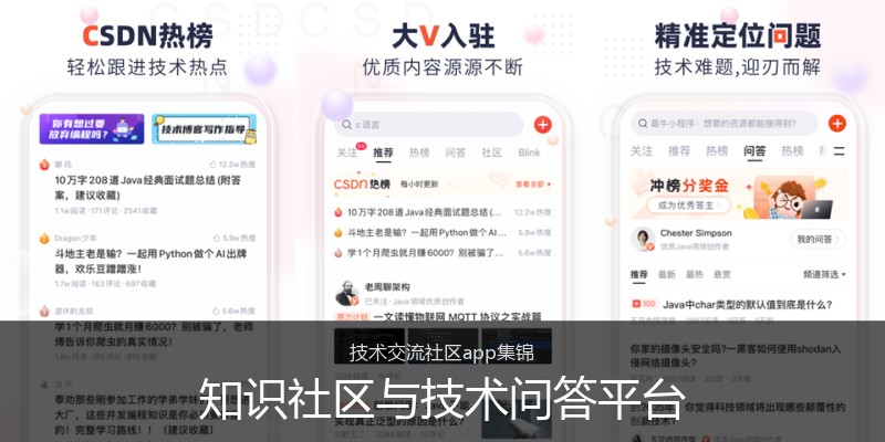 知识社区与技术问答平台