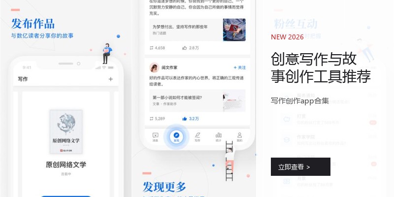创意写作与故事创作工具推荐