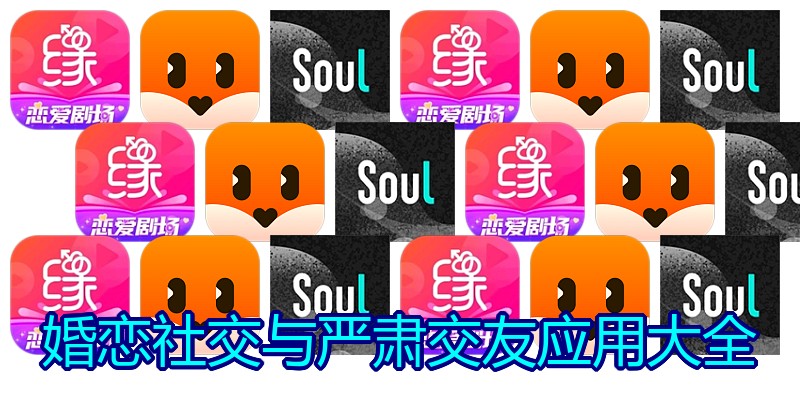 婚恋社交与严肃交友应用大全