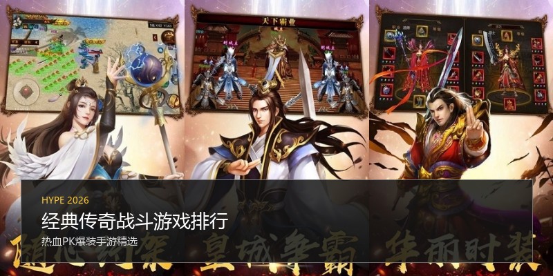 经典传奇战斗游戏排行