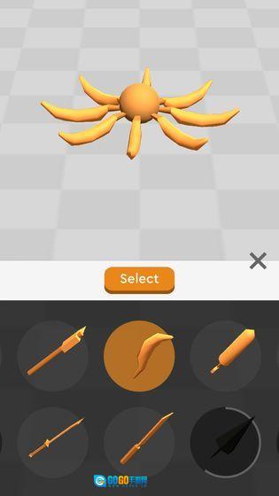 我飞刀玩得贼6：3D版图1