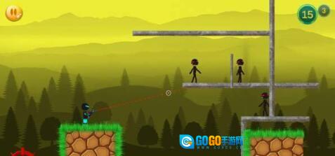 火柴人子弹射击图2