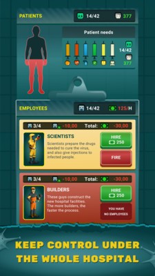 僵尸医院大亨手游版图1
