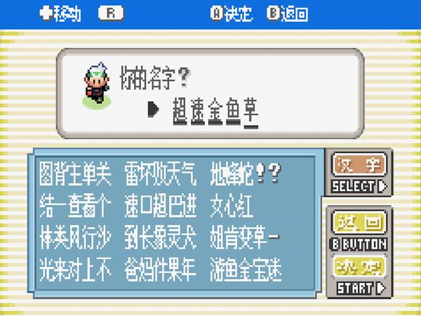 口袋妖怪究极绿宝石4小智版图1