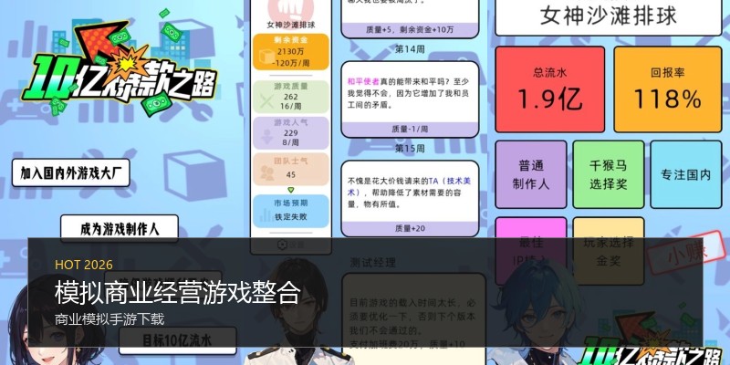 模拟商业经营游戏整合