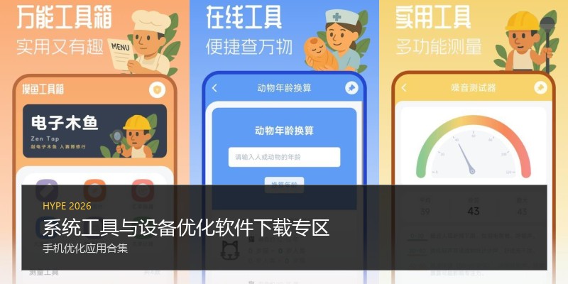系统工具与设备优化软件下载专区