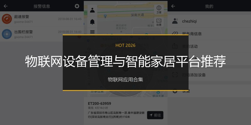 物联网设备管理与智能家居平台推荐