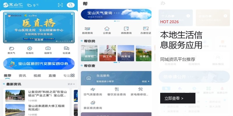 本地生活信息服务应用