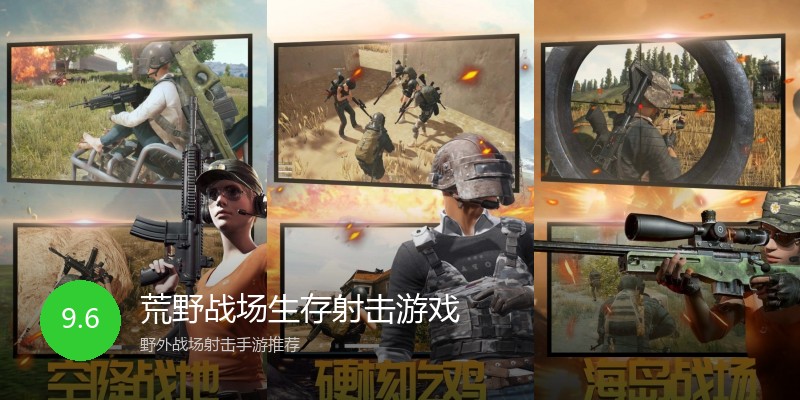荒野战场生存射击游戏