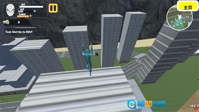 火柴人绳索英雄3魔改版图1