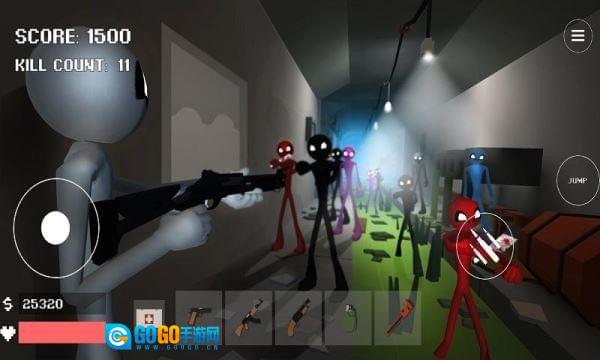 火柴人像素战斗图1