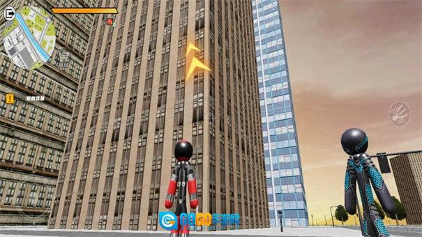 火柴人绳索英雄汉化版图3