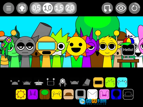 节奏盒子Sprunki变速版图1