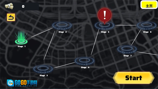 火柴人绳索英雄3魔改版图3