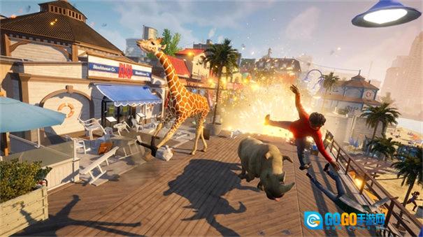 模拟山羊3汉化版图1