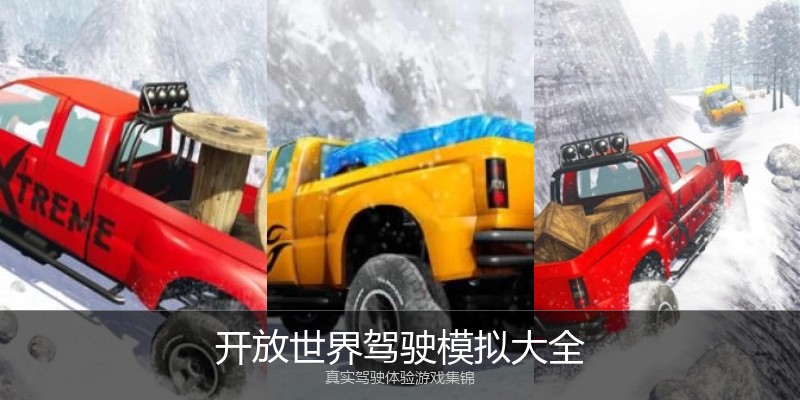 开放世界驾驶模拟大全