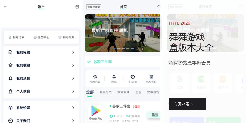 舜舜游戏盒版本大全