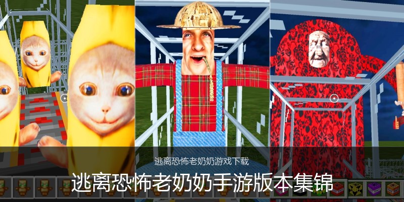 逃离恐怖老奶奶手游版本集锦
