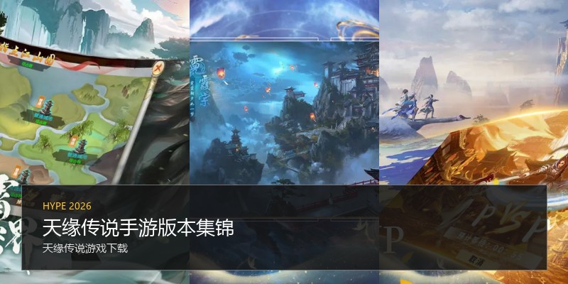 天缘传说手游版本集锦