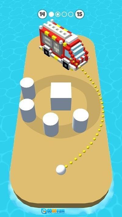 一条蛇撞方块图2