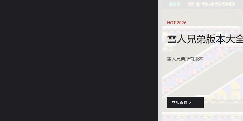 雪人兄弟版本大全