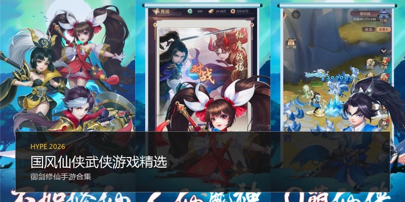 国风仙侠武侠游戏精选