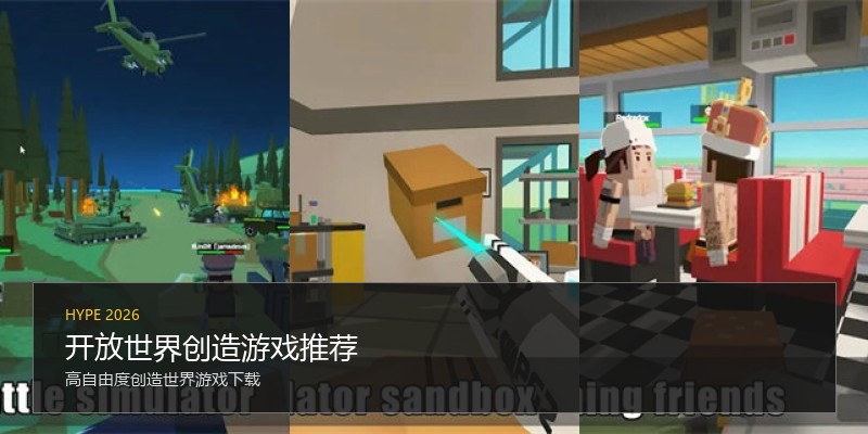 开放世界创造游戏推荐