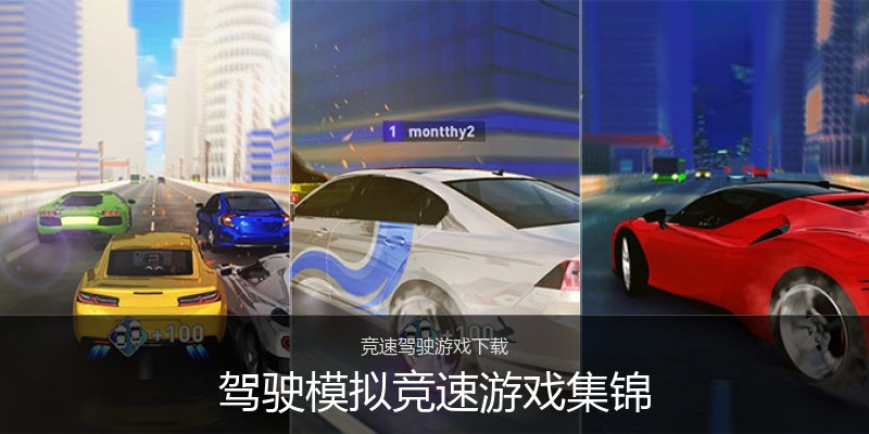 驾驶模拟竞速游戏集锦