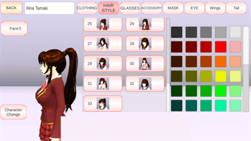 樱花校园模拟器高马尾直装版图1