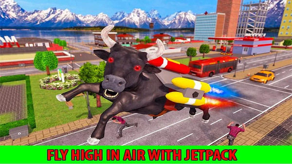 飞行公牛城市射击游戏最新版图3