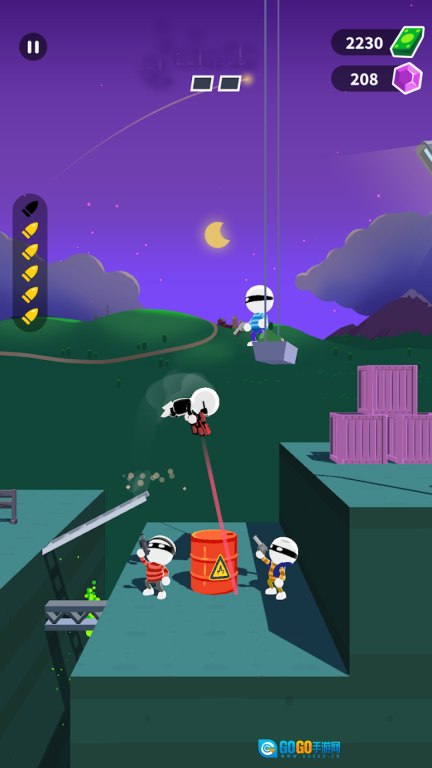 双枪火柴人射击图1