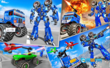 警察卡车机器人图1