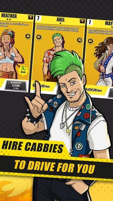 疯狂出租车游戏绿色版图2