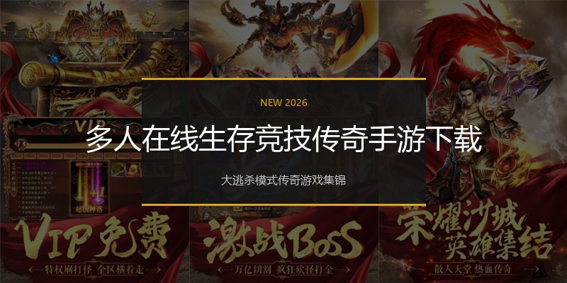多人在线生存竞技传奇手游下载