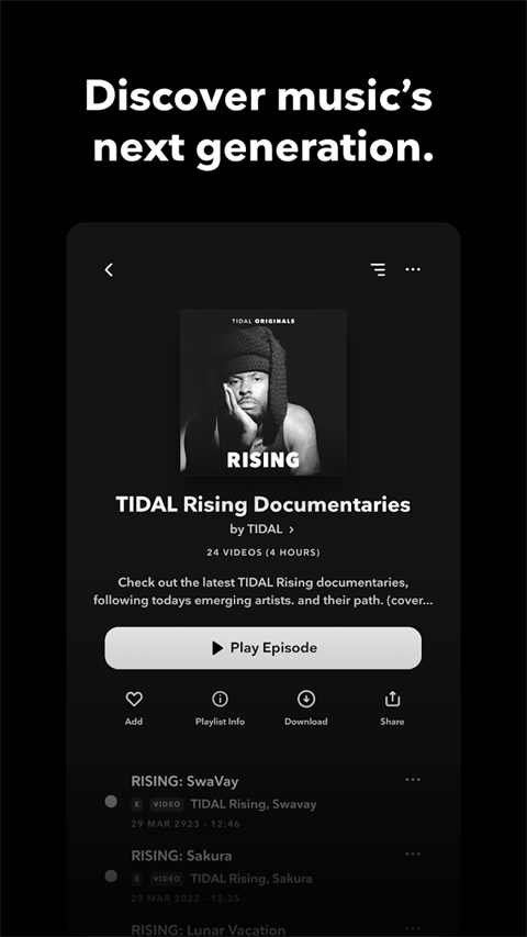 tidal手机正版图1
