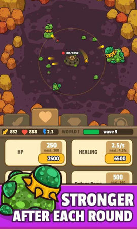 空闲炮塔防御游戏绿色版图3