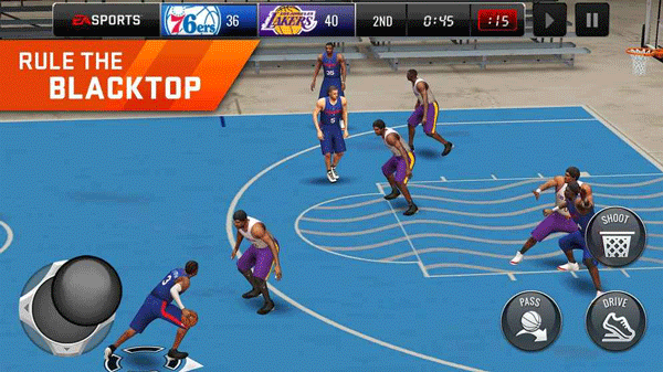 NBALIVE游戏官方版图2